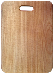 Дерев'яна дошка кухонна, прямокутна широка 35 х 23 см Бук 17412