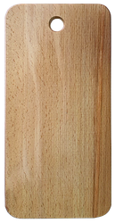 Дерев'яна дошка кухонна прямокутна середня 30 х 15 см Бук 11329