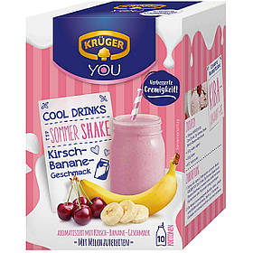 Молочний коктейль Kruger You Sommer Shake Kirsch Banane 200g
