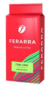 Кава мелена Ferarra Caffe Cuba libre у вакуумній упаковці 250 гр, фото 1