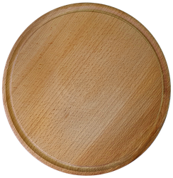 Дерев'яна дошка кругла діаметром 28 Бук см 00811