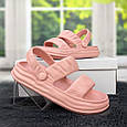 Сланці сандалі жіночі піна Даго Стиль пудрові 4096, фото 3