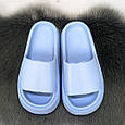 Шльопанці жіночі сланці блакитні Progress 4408, фото 3