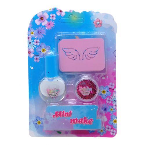 Косметика арт лак, трафарет, блискітки,  планш. 11,5*17*2 см [tsi242531-TSI], фото 1