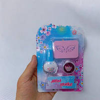 Косметика арт лак, трафарет, блискітки,  планш. 11,5*17*2 см [tsi242531-TSI], фото 2