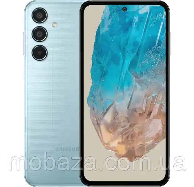 Смартфон Samsung Galaxy M35 5G 6/128 LIGHT BLUE (SM-M356BLBBEUC)