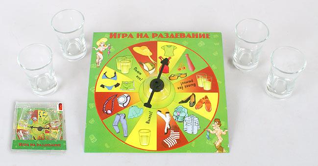 Гра настільна Рулетка питна в наборі 4 стоси 17 см 725A81
