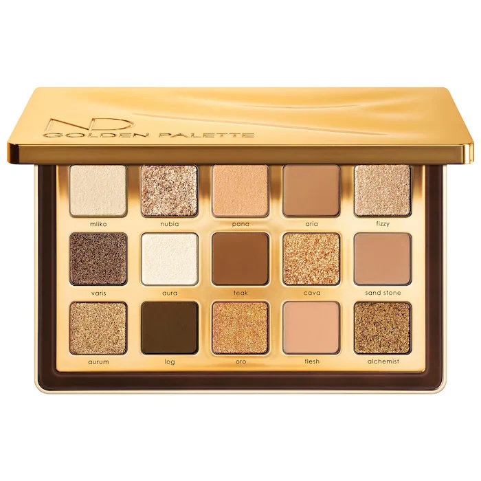 Палетка тіней для повік Natasha Denona Golden Eyeshadow Palette, фото 1