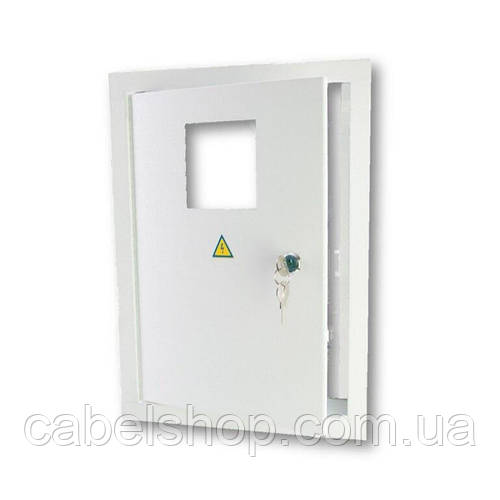 Щиток электрический пустой без задней стенки, накладной металлический ...