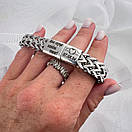 Чоловічий браслет з гравіюванням для коханого (19см 20см 21см 22см 23см), фото 3