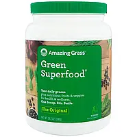 Amazing Grass, Green Superfood, оригинальный вкус, 800 г (28,2 унции)