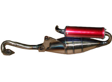 Тюнинг глушитель саксофон Suzuki Lets Sepia Addreass резонатор на