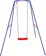 Гойдалка на металевих опорах Garlando Coco одинарна (ALT-10)