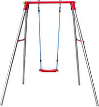 Гойдалка на металевих опорах Garlando Candy Plus одинарна (ALT-13)