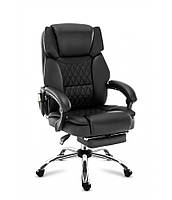 Крісло офісне з масажем Mark Adler Boss 6.0 Black