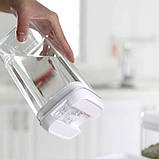 Набір контейнерів для сипучих продуктів з вакуумними білими кришками, Kit 5 шт, фото 7