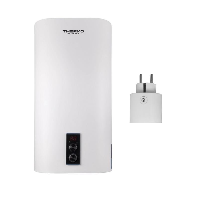 Набір: Водонагрівач електричний вертикальний 80 л сухий ТЕН + розумна розетка DT80V20GPDD2 + WK-UEU16, фото 1