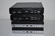 Неттоп HP EliteDesk 800 G3 Desktop Mini USFF/ Core i5-7500T/ 16 GB RAM/ 500 GB SSD/ UHD 630, фото 5