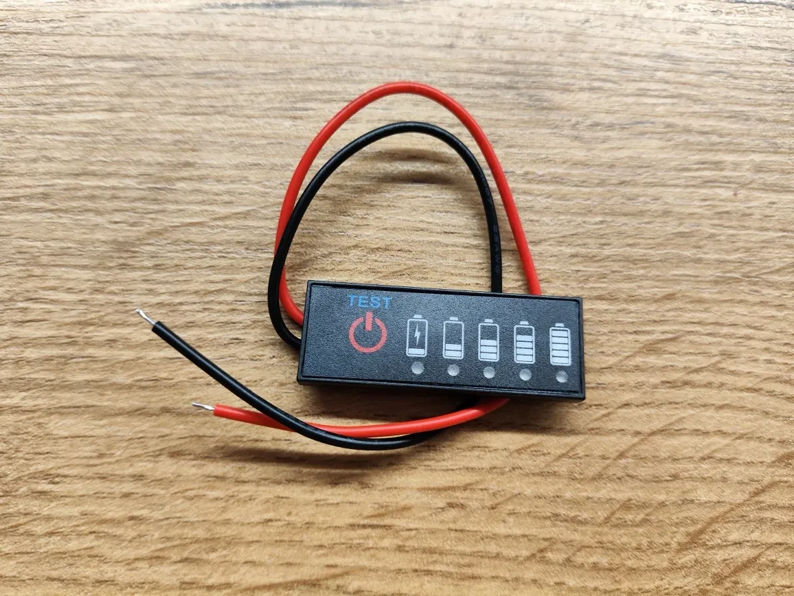 Індикатор рівня заряду Li-Ion акумулятора 6s 25.2V (25.2 вольт)