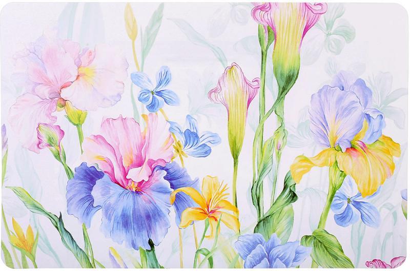 Набір 12 сервірувальних серветок 28x43см підтарільники Floral-090, поліпропілен, фото 1