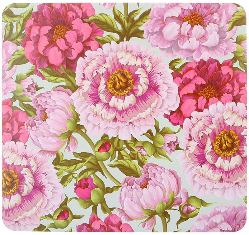 Набір 12 сервірувальних серветок 28x30см підтарільники Floral-117, поліпропілен, фото 1