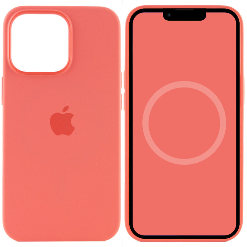 Чохол Silicone case (AAA) with Magsafe and Animation для Apple iPhone 13 Pro Max (6.7")