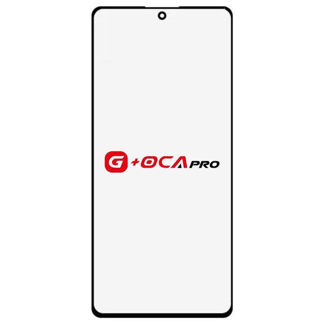 Скло корпусу G + OCA Pro Samsung G770 Galaxy S10 Lite з OCA-плівкою, black, фото 1