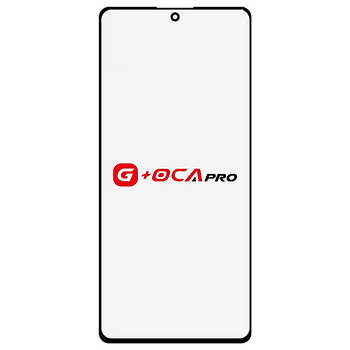 Скло корпусу G + OCA Pro Samsung G770 Galaxy S10 Lite з OCA- плівкою, black