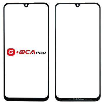 Скло корпусу G + OCA Pro Samsung A245 Galaxy A24 4G/ M346 Galaxy M34 5G 2023 з OCA- плівкою, black