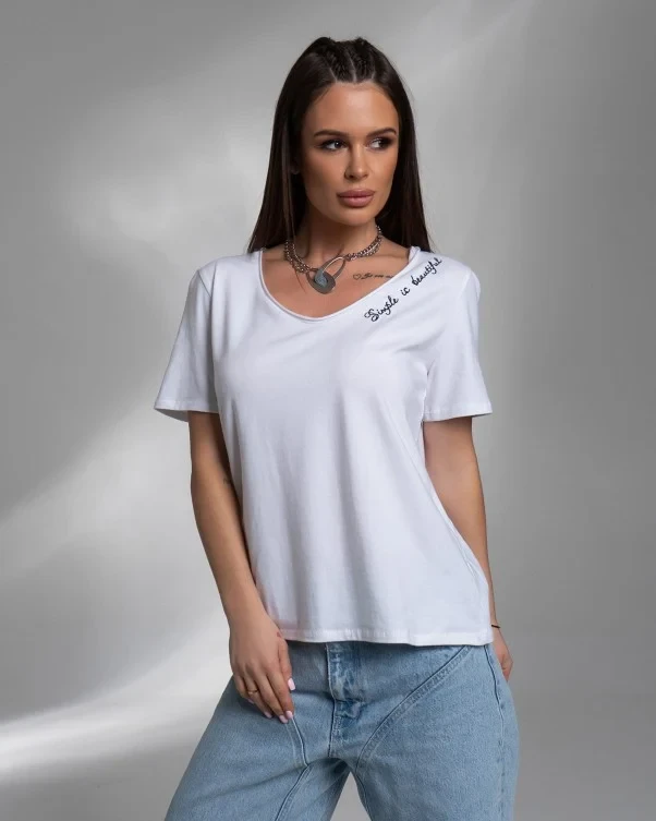 Футболки ISSA PLUS 14582 3XL білий