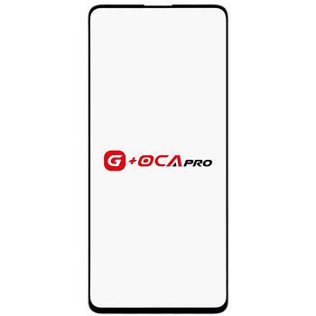 Скло корпусу G + OCA Pro Samsung A515/ M317 Galaxy A51/ M31s 2019 з OCA- плівкою, black