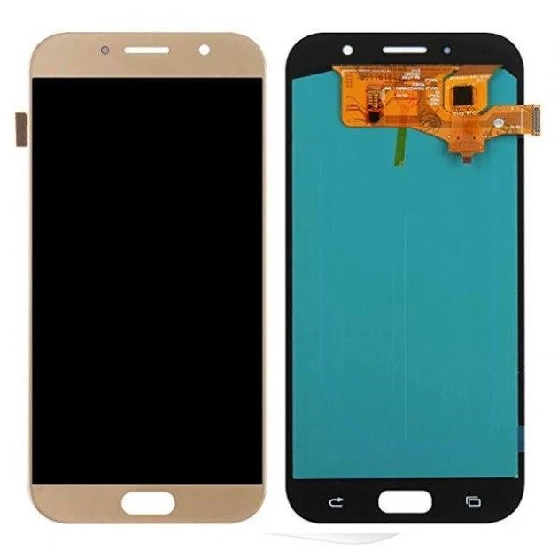 Дисплей Samsung SM-A720H Galaxy A7 (2017) у зборі із сенсором gold OLED