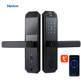 Електронний замок NaviCat X5 з підтримкою програми TUYA Black