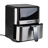 Аерофритниця електрична 7 літрів аерогриль Sokany мультипіч парова фритюрниця 1800 Вт аеропіч