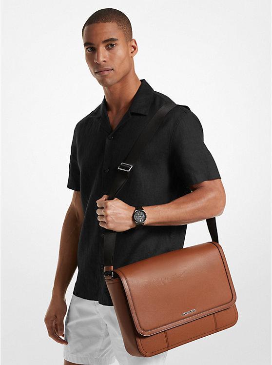 Шкіряна сумка на плече Michael Kors 1159809059 (Коричневий, One size)