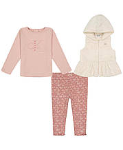 Дитячий комплект Calvin Klein кофта, штани та жилетка оригінал 3-6M