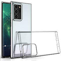 TPU чохол Epic Transparent 1,5mm для Samsung Galaxy Note 20 Безбарвний (прозорий)