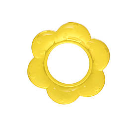 Прорізувач з гелем Квіточка 4+ Baby team Жовтий