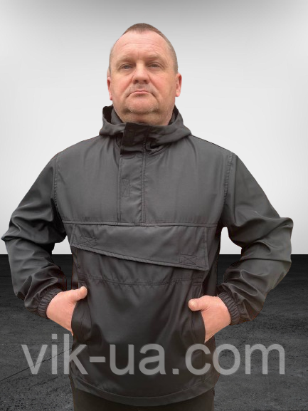 Анорак бойовий чорний