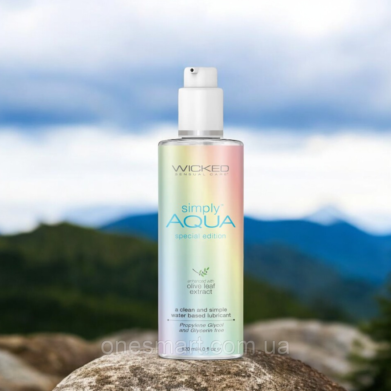 Лубрикант гіпоалергенний з оливою "Simply Aqua Special Edition" Wicked (120 мл), фото 1