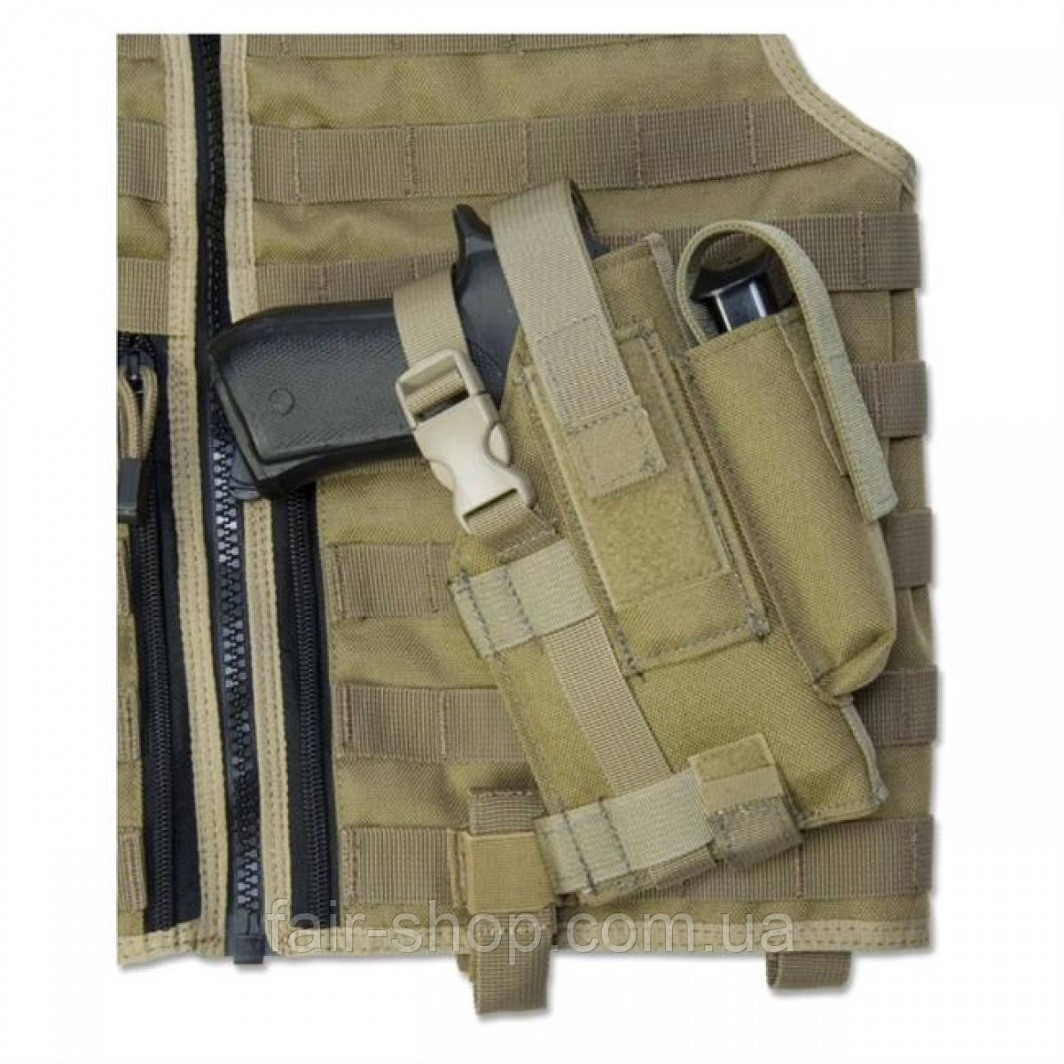 Кобура прихованого носіння Elite Survival Systems Modular Pistol Holster Coyote Tan, оригінал. Доставка з США/ЄС протягом 14 днів, фото 1