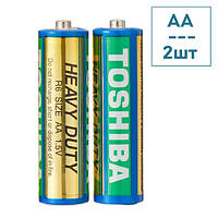 Батарейки Toshiba AA (R6), 2 шт