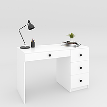 Письмовий стіл Арт 750х1200х650мм  Білий
