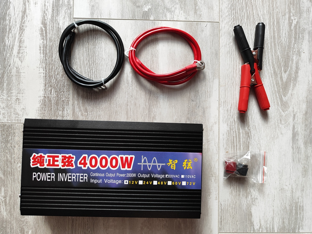 Інвертор 4000 w 12V Чистий синус, найкраща якість