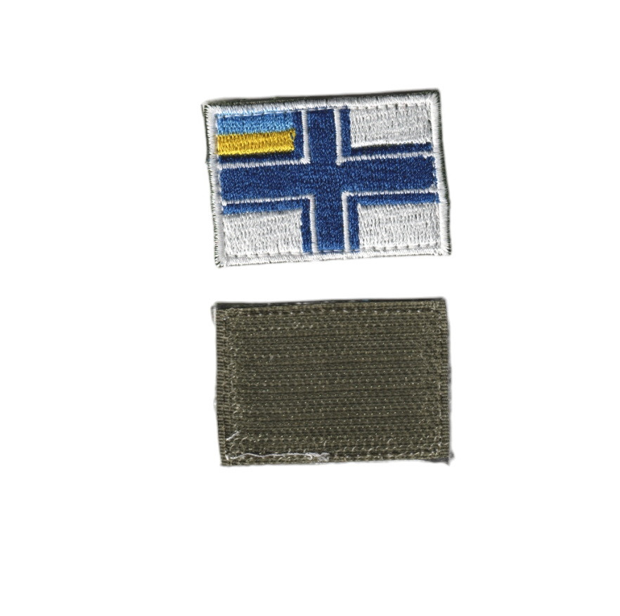 Шеврон військовий / армійський, Військово-морські сили, ВМС, на білому, ЗСУ. 5см * 8см, фото 1