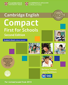 Набір книг Compact First Second Edition for Schools student's Pack (student's Book without answers with