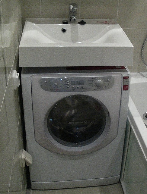 Купити умивальник на пральну машину Fancy Marble Lily