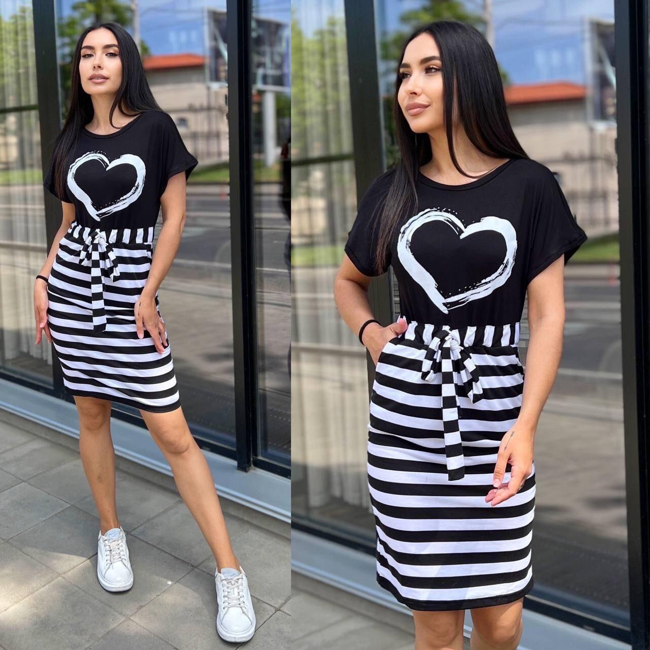 Стильна жіноча сукня, тканина "Віскоза" розмір 56