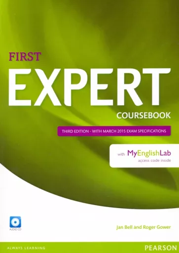 Підручник англійської мови Expert First (3rd Edition) Coursebook with Audio CD and MyEnglishLab Pack