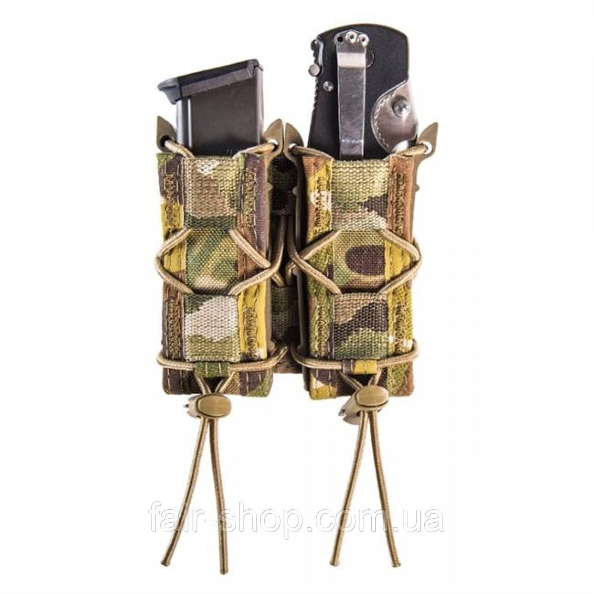 Пістолетний підсумок High Speed Gear Double Pistol Taco Molle MultiCam, оригінал. Доставка з США/ЄС протягом 14 днів, фото 1